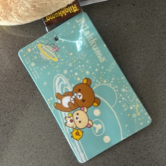 🪐San-X RILAKKUMA HOLDING PLANET Sitting Plush 5”Kawaii / Limited Edition NEW🪐 - Picture 13 of 16